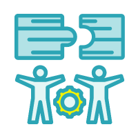 マッチングサービスのイメージイラスト